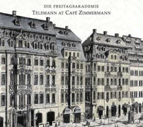 Cover von Telemann at Café Zimmermann