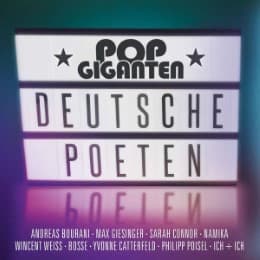 Cover von Pop Giganten - Deutsche Poeten