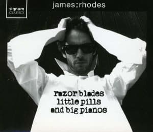 Cover von razor blades, little pills and big pianos