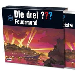 Cover von Die drei Fragezeichen: Feuermond