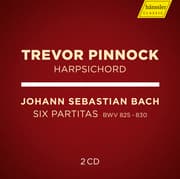 Cover von Six Partitas BWV 825-830 - Clavier Übung I