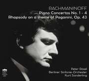 Cover von Piano Concertos No. 1-4/Rhapsody on theme of Paganini, Op. 43