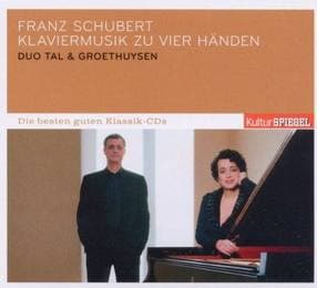Cover von Klaviermusik zu vier Händen