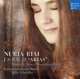 Cover von Nuria Rial: J. S. Bach 'Arias'
