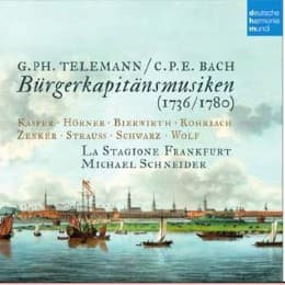 Cover von Bürgerkapitänsmusiken (1736/1780)