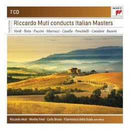 Cover von Riccardo Muti conducts Italian Masters