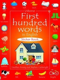 Cover von First Hundred Words in English Sticker Book