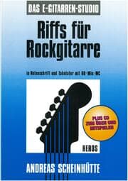 Cover von RIFFS FUER ROCKGITARRE