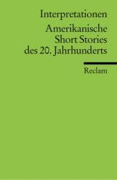 Cover von Amerikanische Short Stories des 20.Jahrhunderts