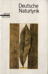 Cover von Deutsche Naturlyrik