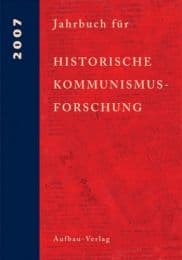 Cover von Jahrbuch für Historische Kommunismusforschung 2007