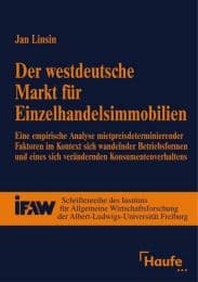 Cover von Der westdeutsche Markt für Einzelhandelsimmobilien