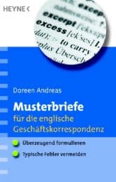 Cover von Musterbriefe für die englische Geschäftskorrespondenz