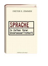 Cover von Sprache in Zeiten ihrer Unverbesserlichkeit