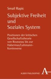 Cover von Subjektive Freiheit und Soziales System