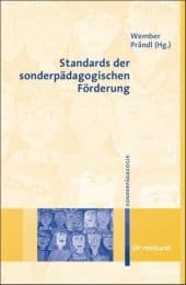 Cover von Standards der sonderpädagogischen Förderung