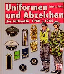 Cover von Uniformen und Abzeichen der Luftwaffe 1940-1945