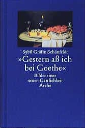 Cover von 'Gestern aß ich bei Goethe'