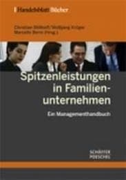 Cover von Spitzenleistungen in Familienunternehmen