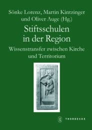 Cover von Stiftsschulen in der Region