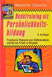 Cover von Redetraining als Persönlichkeitsbildung