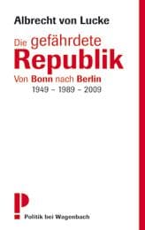 Cover von Die gefährdete Republik