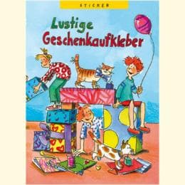 Cover von Lustige Geschenkaufkleber