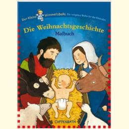 Cover von Die Weihnachtsgeschichte - Malbuch