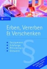 Cover von Erben, Vererben & Verschenken