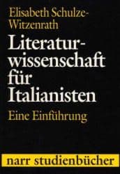 Cover von Literaturwissenschaft für Italianisten
