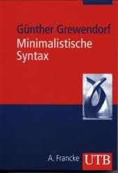 Cover von Minimalistische Syntax