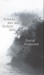 Cover von Schnee, der auf Zedern fällt