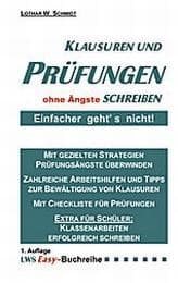 Cover von Klausuren und Prüfungen ohne Ängste schreiben