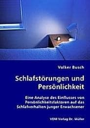 Cover von Schlafstörungen und Persönlichkeit