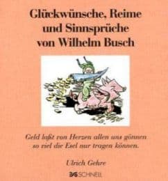 Cover von Glückwünsche, Reime und Sinnsprüche von Wilhelm Busch