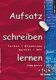 Cover von Aufsatz schreiben lernen