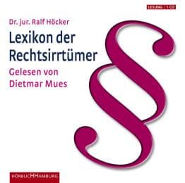 Cover von Lexikon der Rechtsirrtümer