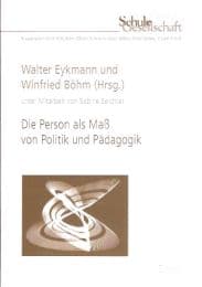 Cover von Die Person als Maß von Politik und Pädagogik