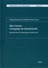 Cover von Über Grenzen - Grenzgänge der Skandinavistik