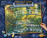 Cover von Malen nach Zahlen: Seerosenteich nach Claude Monet