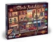 Cover von Malen nach Zahlen: Paris Nostalgie