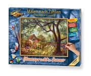 Cover von Malen nach Zahlen: Blumenpracht im Sommer