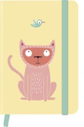 Cover von Green Journal small Larsen Funny Cats