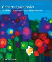 Cover von N NEUMANNVERLAGE - Ton Schulten Geburtstagskalender, 22x26,5cm, immerwährender Geburtstagskalender, Spiralbindung, Platz für Notizen und Geburtstage