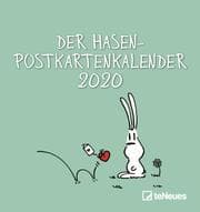 Cover von Der Hasen-Postkartenkalender 2020