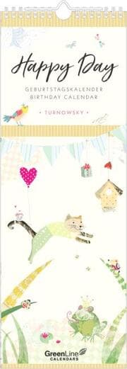 Cover von Geburtstagskalender Turnowsky 'Happy Day'