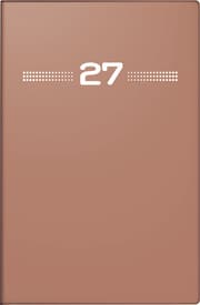 Cover von rido/idé Wochenkalender, Kunststoff-Einband, caramel 2027