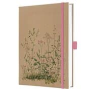 Cover von Notizbuch Jolie A5 Pure Glade braun, grün, rosa