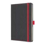 Cover von Notizbuch Conceptum A5 dotted grau/rot