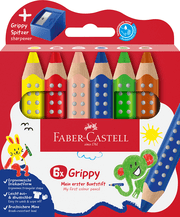 Cover von Grippy Buntstift 6er mit Spitzer
